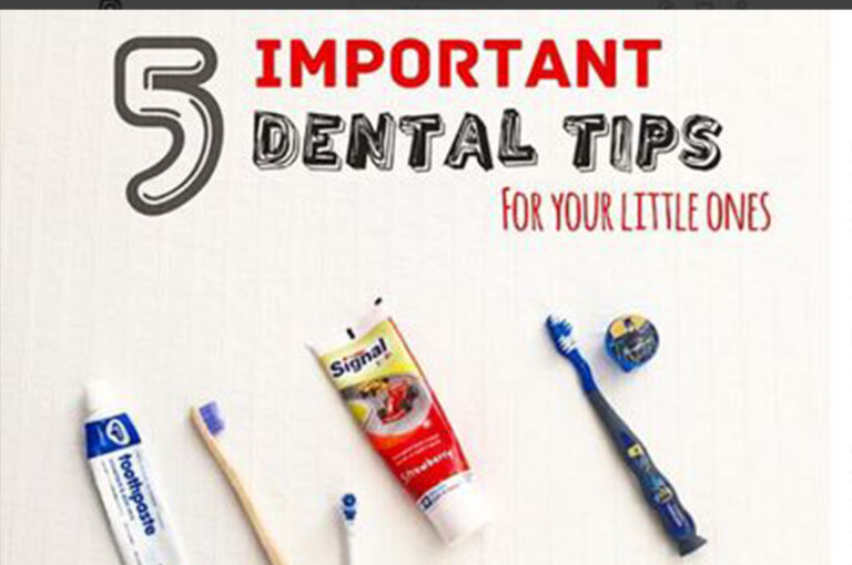 5 Dental Tips for Parents by Jana Shami My Pedia Clinic