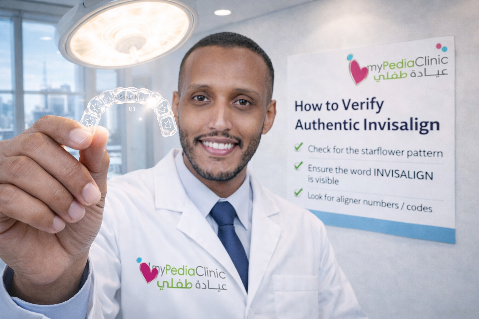 My Pedia Clinic - verify authentic invisalign guide dubai